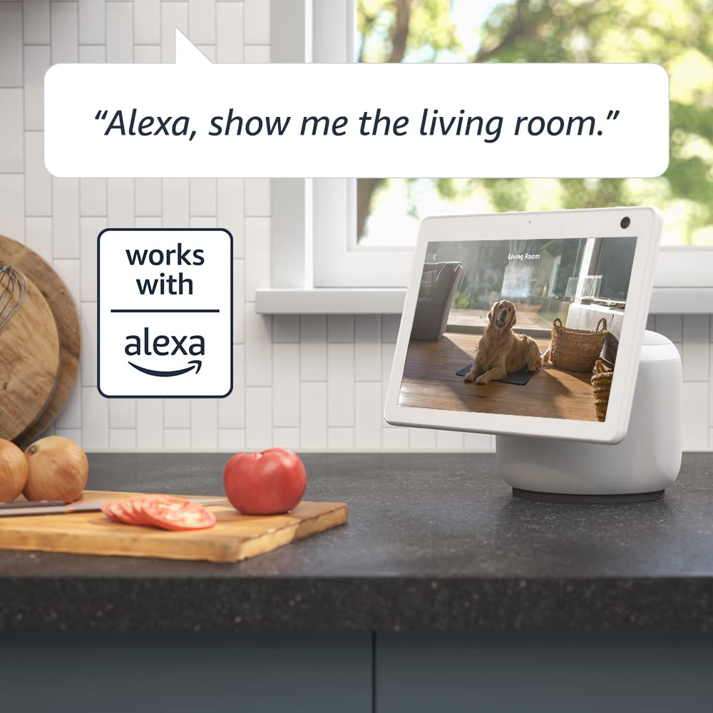 Blink Mini Pan Tilt Camera with 360 Degree Coverage