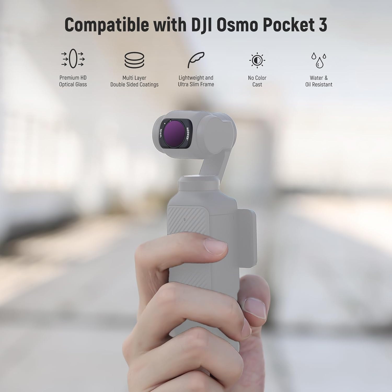 Neewer HD CPL ND Filter Kit for DJI OSMO Pocket
