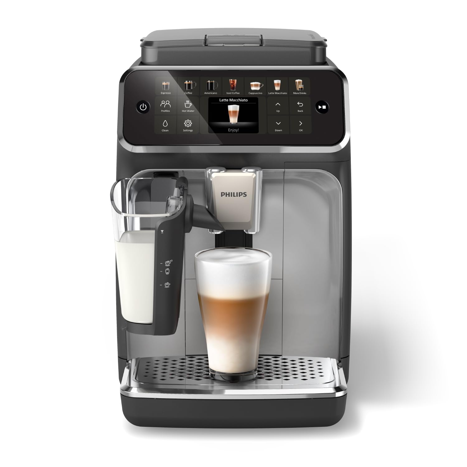 Philips 4400 Fully Automatic Espresso Machine with LatteGo