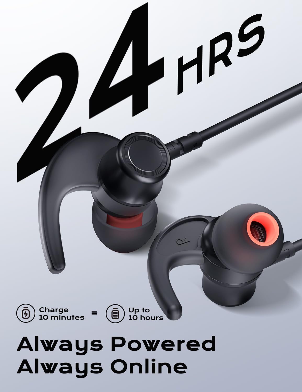 Wireless Bluetooth Headphones with 30 Hours Playtime