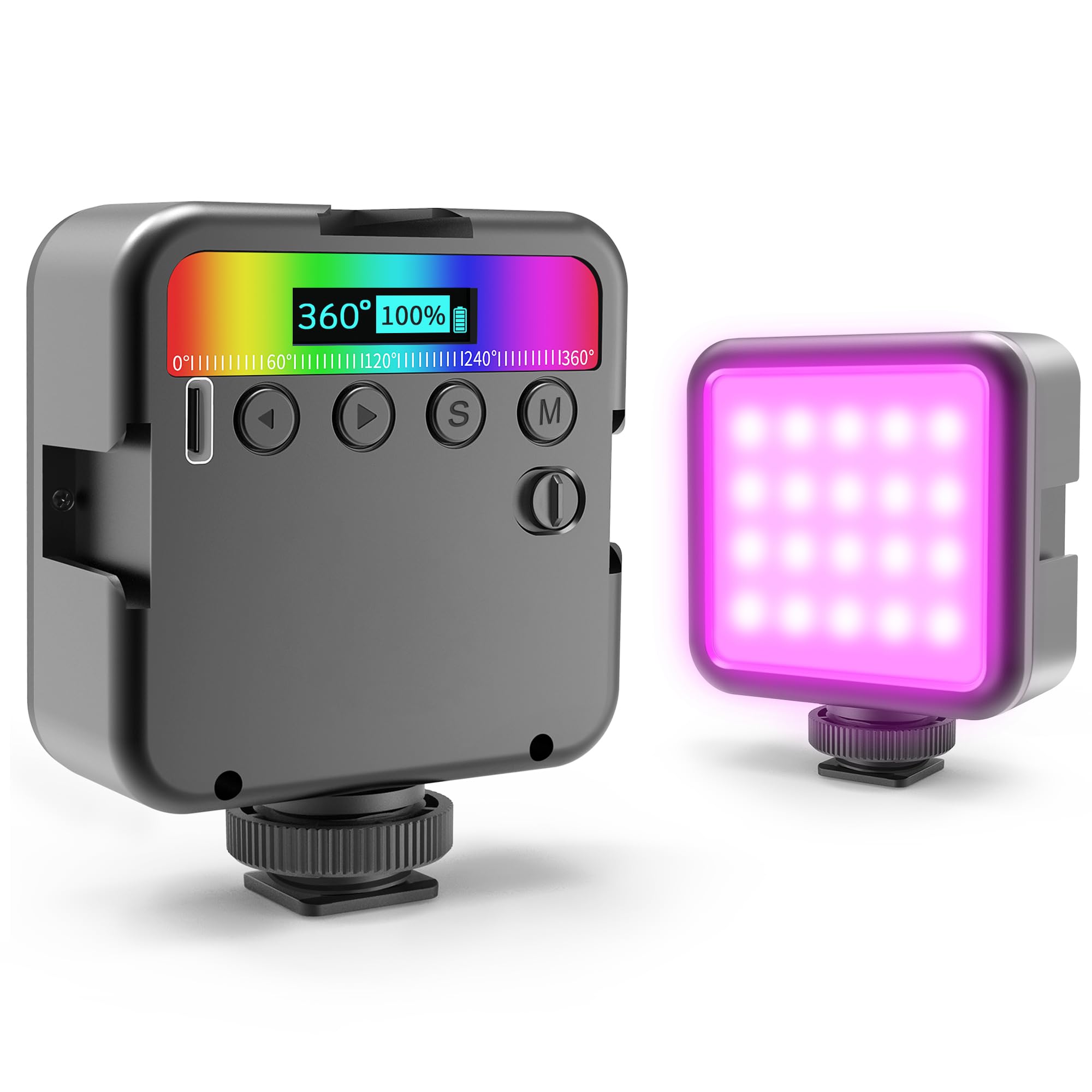 Magnetic RGB LED Video Light for Stunning Photography