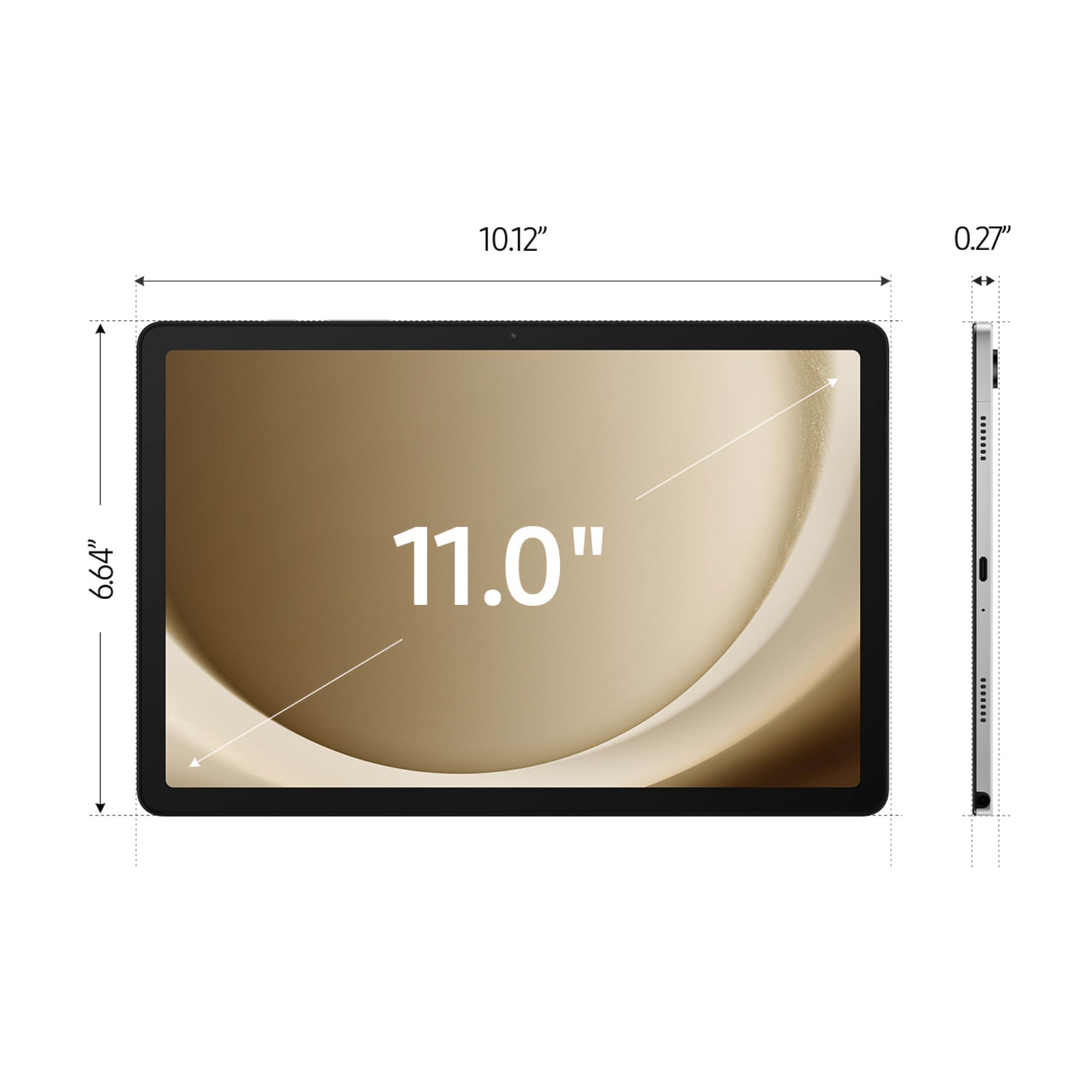 Samsung Galaxy Tab A9 11 Inch Big Screen Quad Speakers