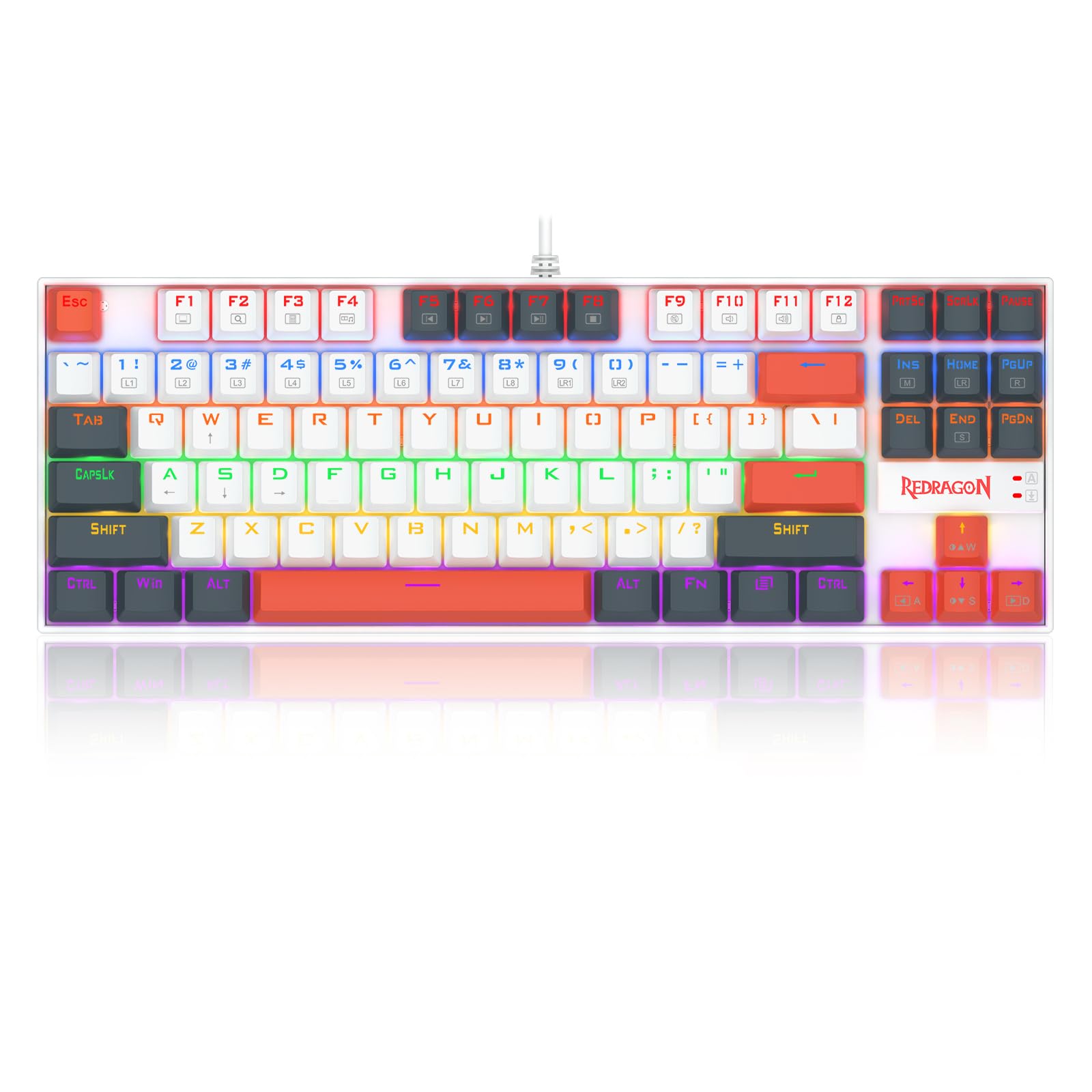 Redragon K552 Mechanical Gaming Keyboard with Red Switches