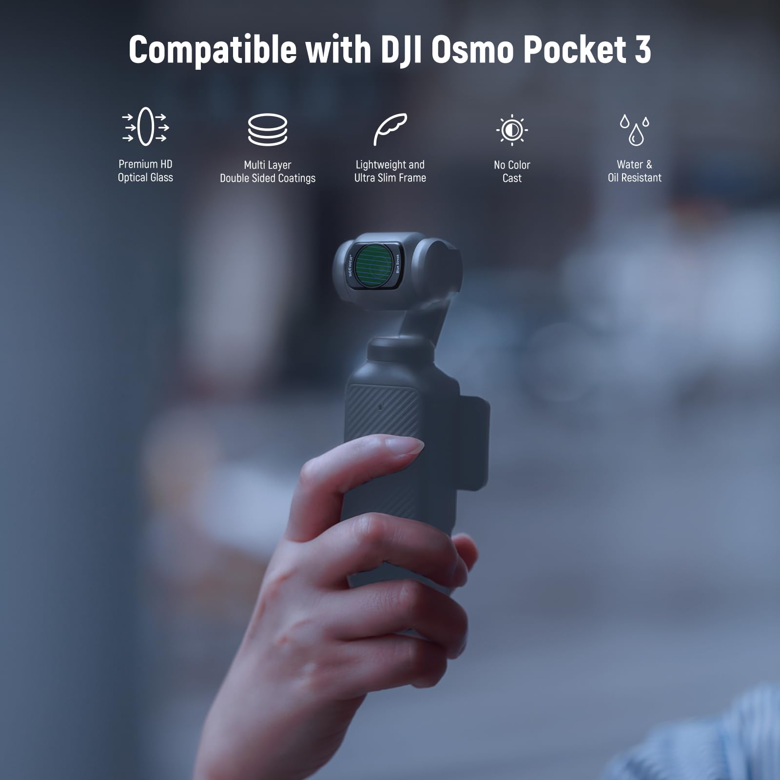 Neewer HD CPL ND Filter Kit for DJI OSMO Pocket