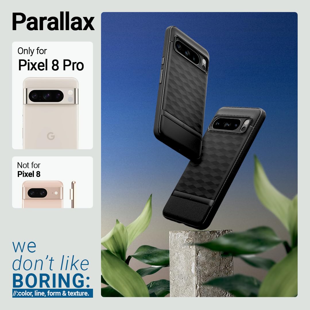 Caseology Parallax Case for Google Pixel 8a with Ergonomic Design