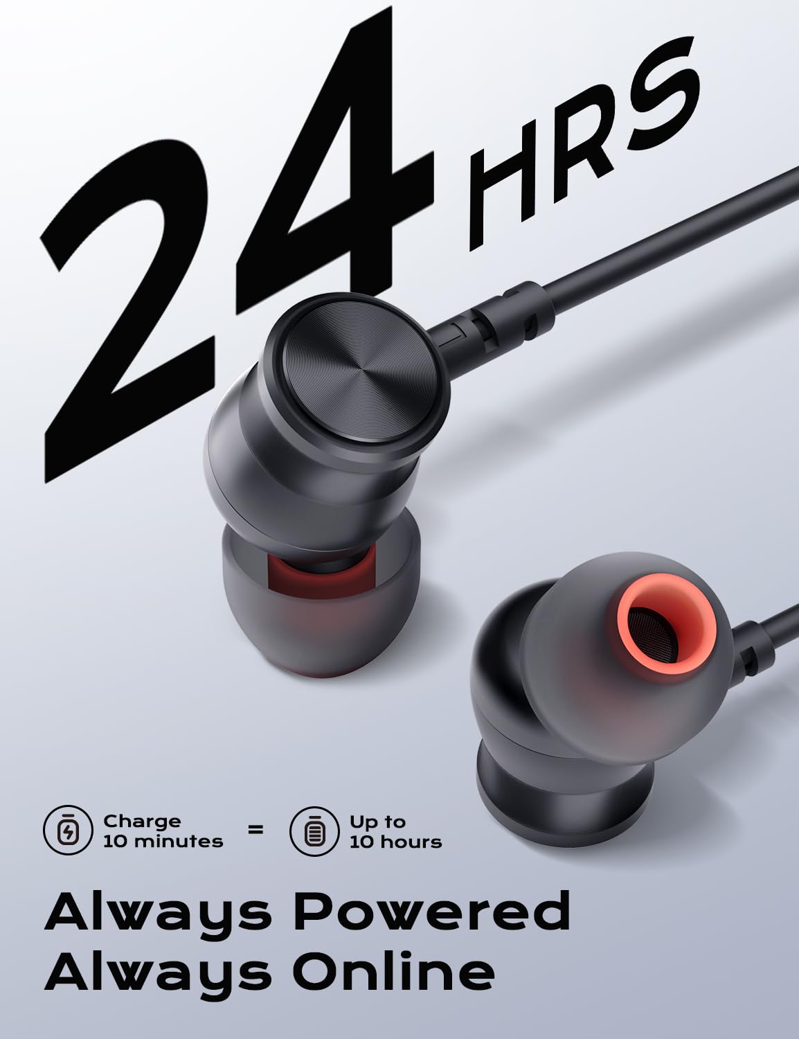 Wireless Bluetooth Headphones with 30 Hours Playtime