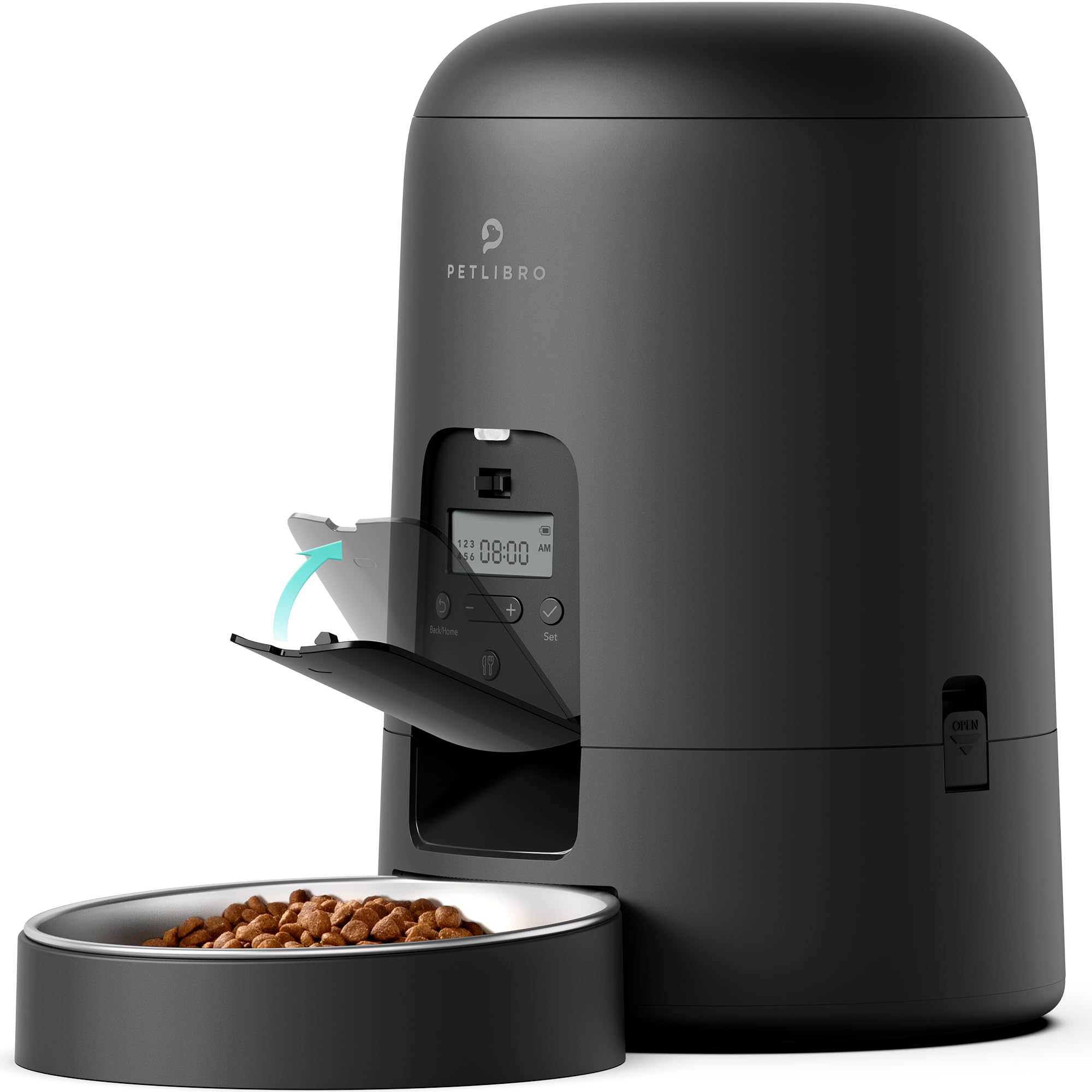 Smart Wi-Fi Cat Feeder with 30 Day Battery Life