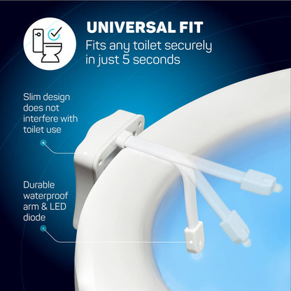 ToiLight Toilet Night Light Motion Sensor Gadget Gift