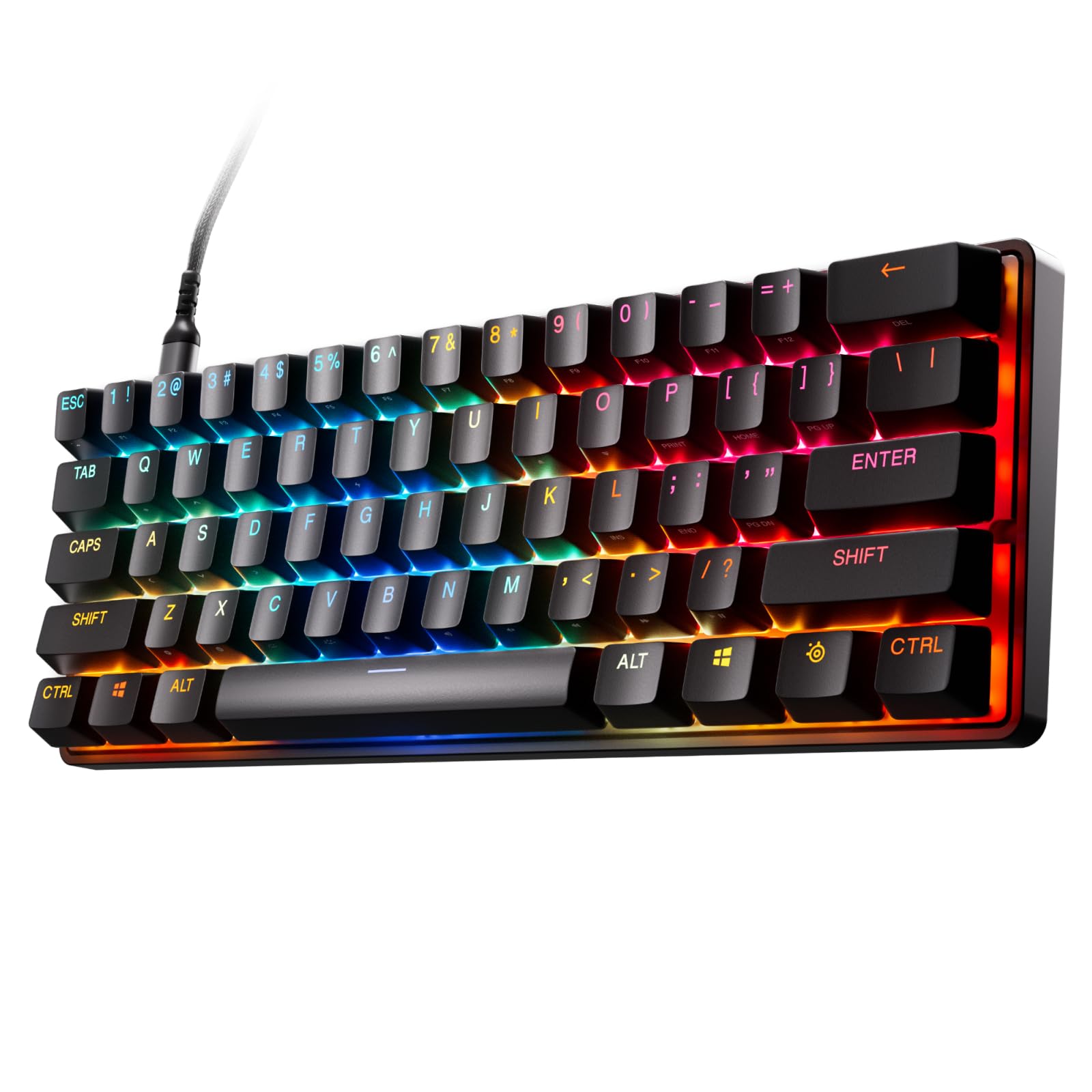 SteelSeries Apex Pro TKL White Keyboard with Adjustable Actuation