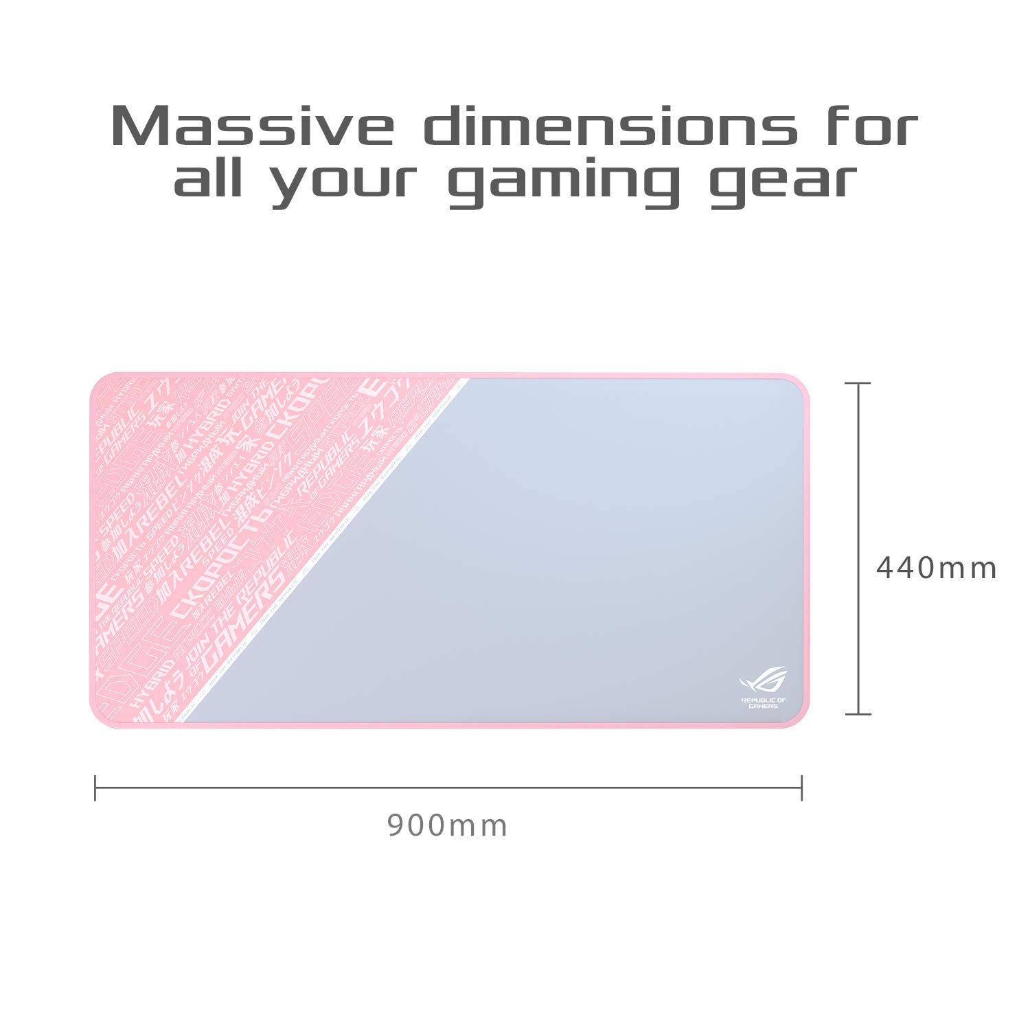 ASUS ROG Sheath Gaming Mouse Pad for Precision Control