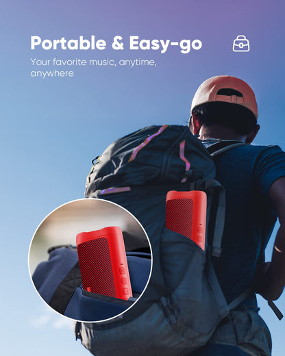 Bluetooth Speaker TWS Pair IPX5 Waterproof Portable 20H