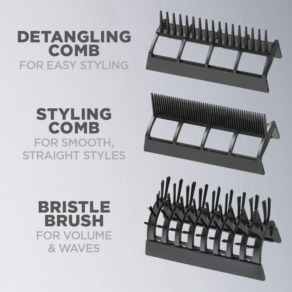 Conair 3-in-1 Hair Dryer with Attachments for Versatile Styling