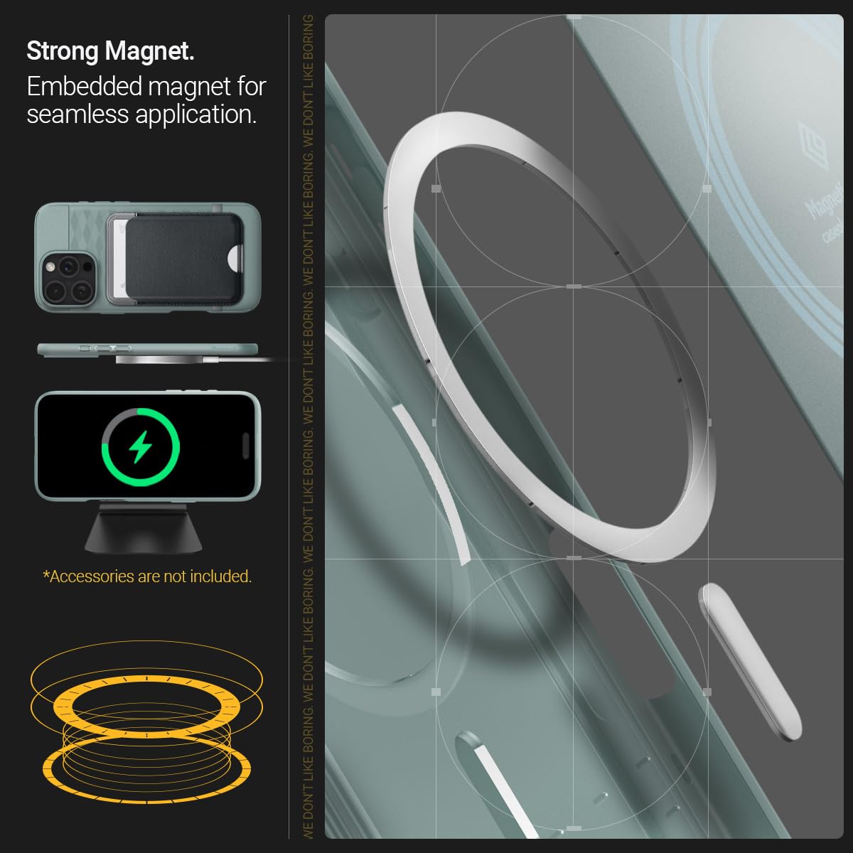 Caseology Parallax Mag iPhone 16 Pro Case with Ergonomic Design