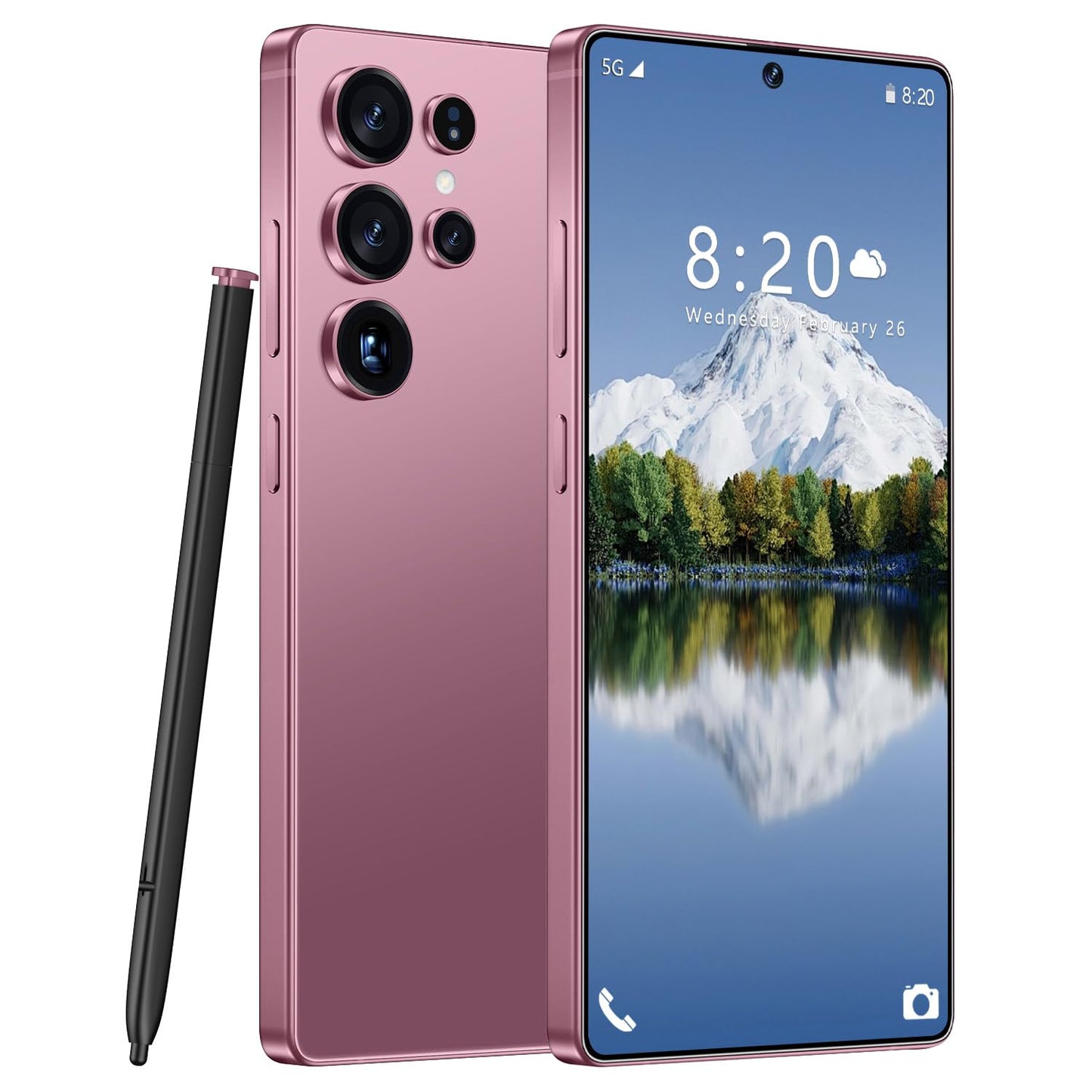 MMY I25 Ultra Unlocked Phone Built In Pen 6.99in 16GB 512GB Android 14 5G Green