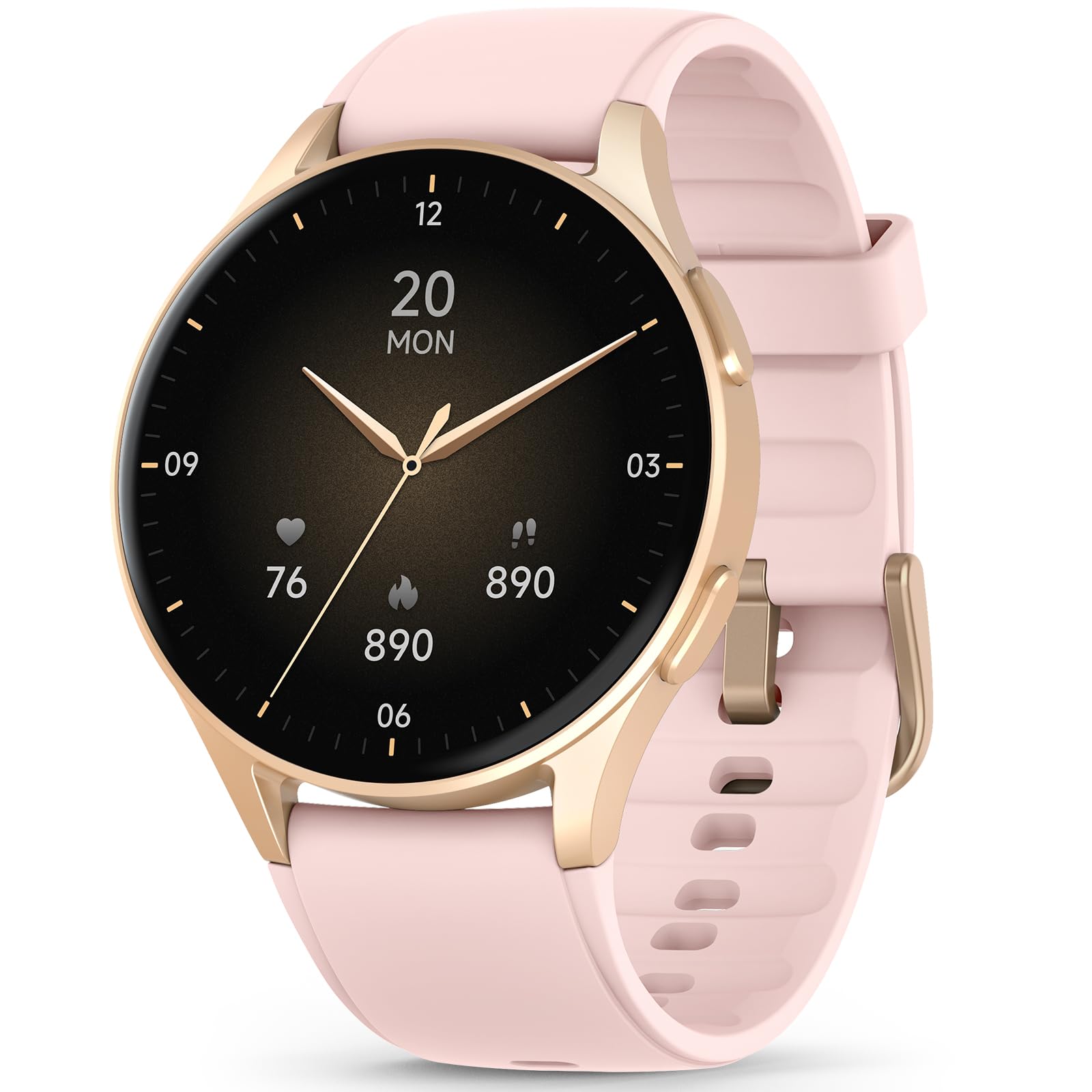 Smart Watch For Women With Alexa Health Tracking AMOLED