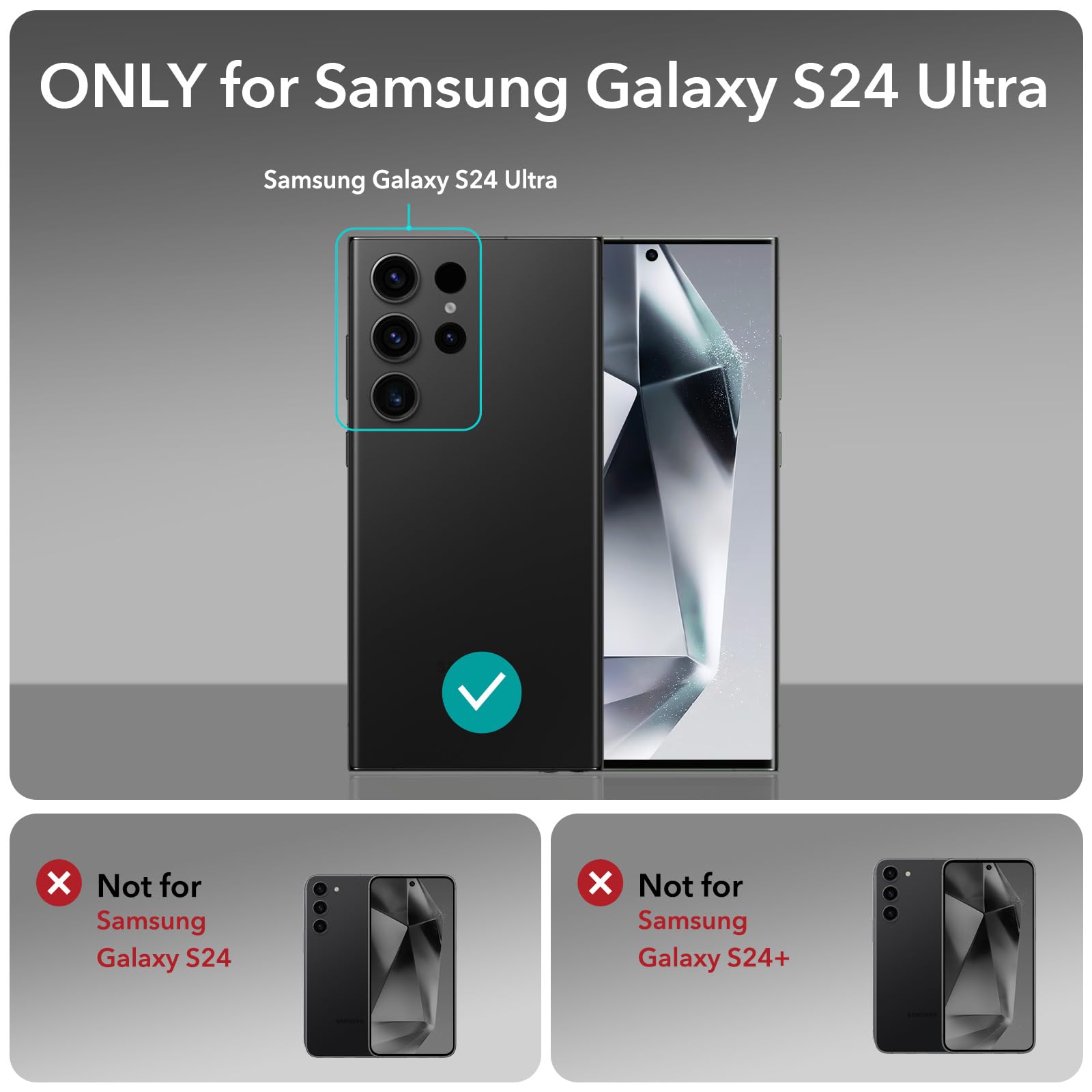 Samsung Galaxy S24 Ultra Armor Case with Screen Protector