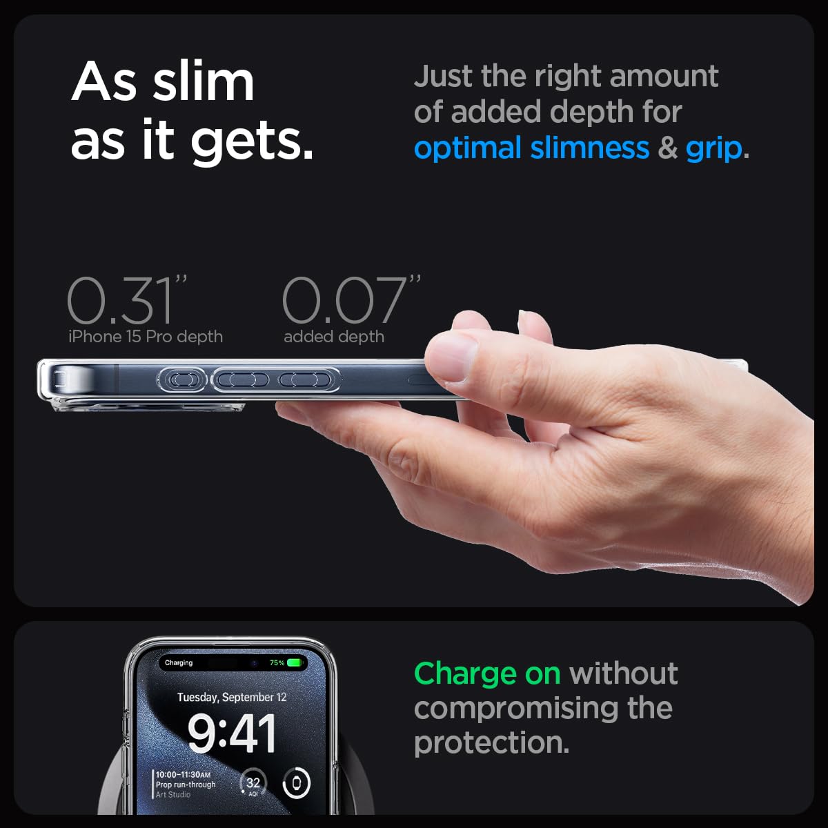 Spigen iPhone 16 Case with MagSafe Military-Grade Protection