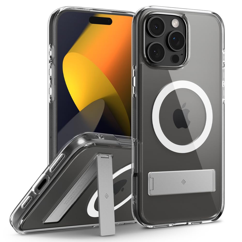 Ultra Clear Kickstand Case for iPhone 16 Pro Max
