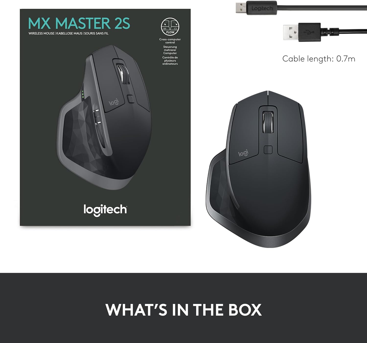 Logitech MX Master 2S Wireless Mouse With Hyper Fast Scrolling