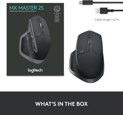 Logitech MX Master 2S Wireless Mouse With Hyper Fast Scrolling