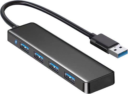VIENON 4 Port USB 3.0 Hub for Laptop Printer Keyboard Mouse Not for Charging