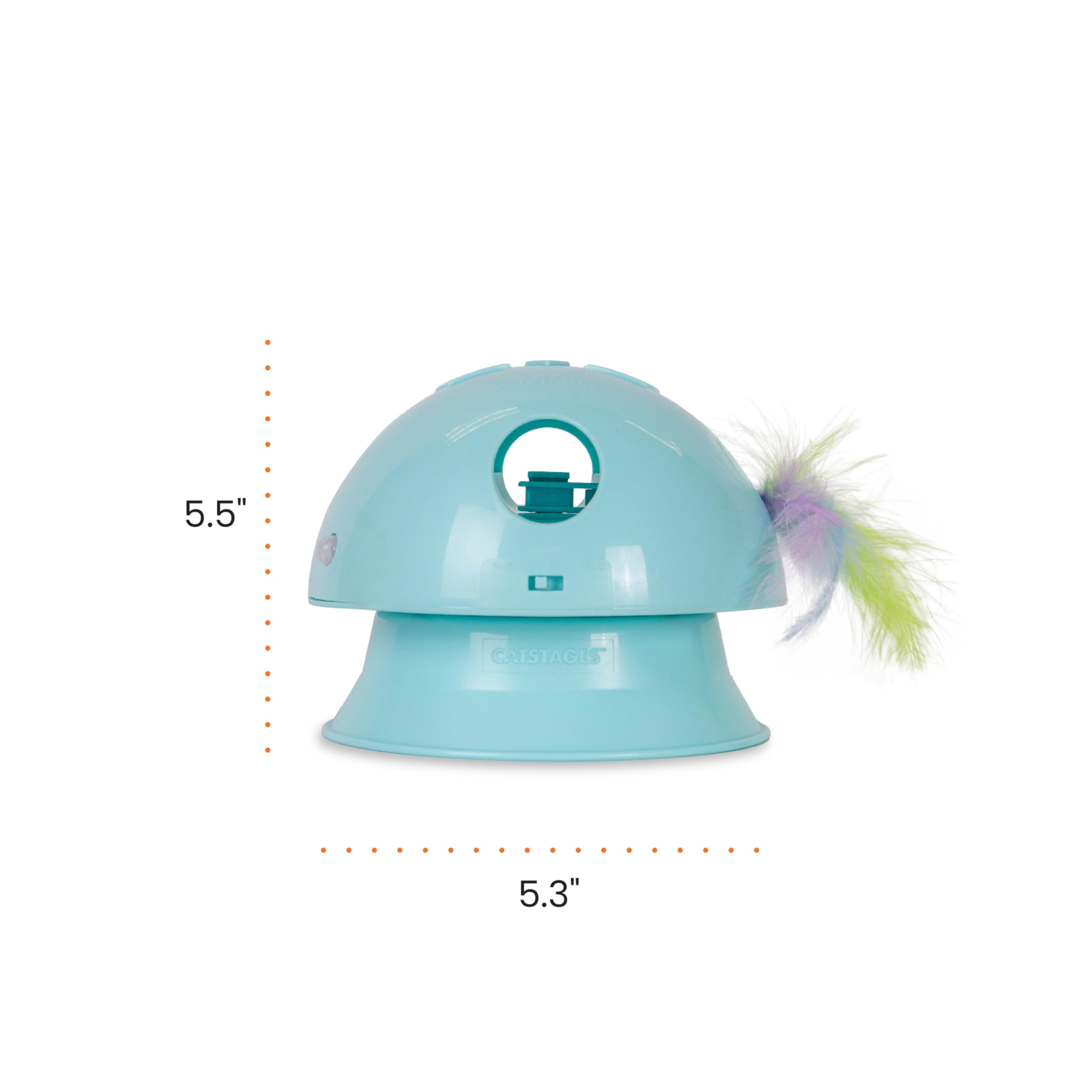 Interactive Flutter Dome Cat Toy for Indoor Play