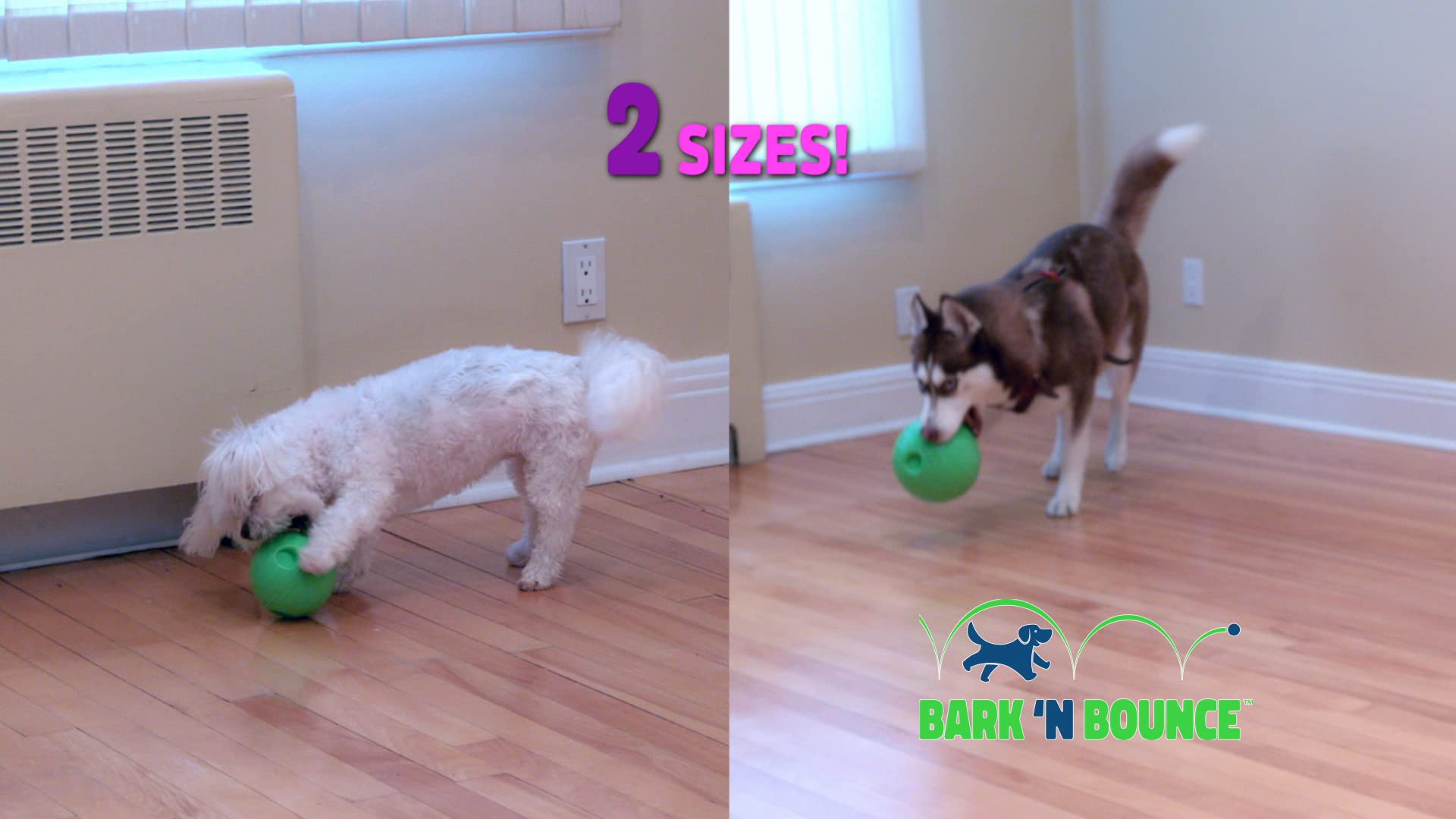 Mistic Cool Bark N Bounce Interactive Dog Toy Ball