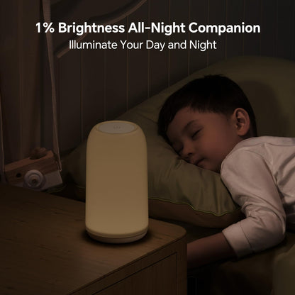 Touch Bedside Table Lamp Rgb 3 Way Dimmable Nightstand