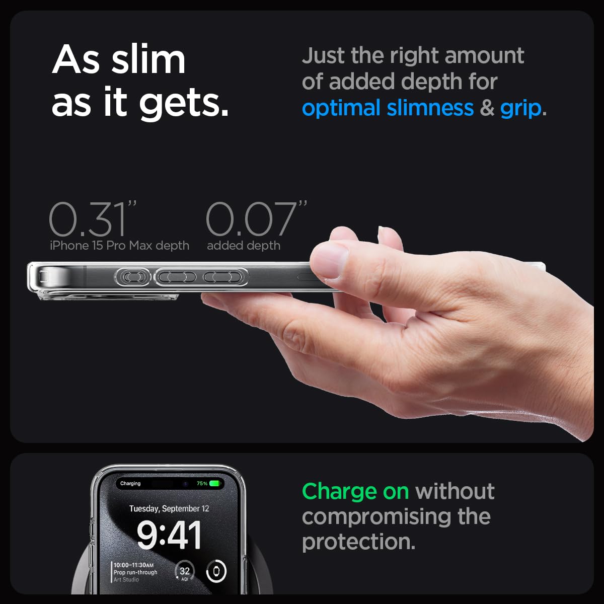 Spigen iPhone 16 Case with MagSafe Military-Grade Protection