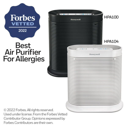 Honeywell HEPA Air Purifier for Large Rooms Reduces Allergens