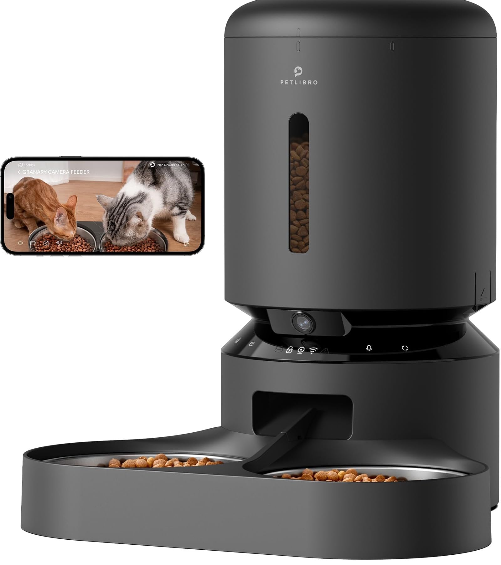 Petlibro Automatic Cat Food Dispenser for Two Pets