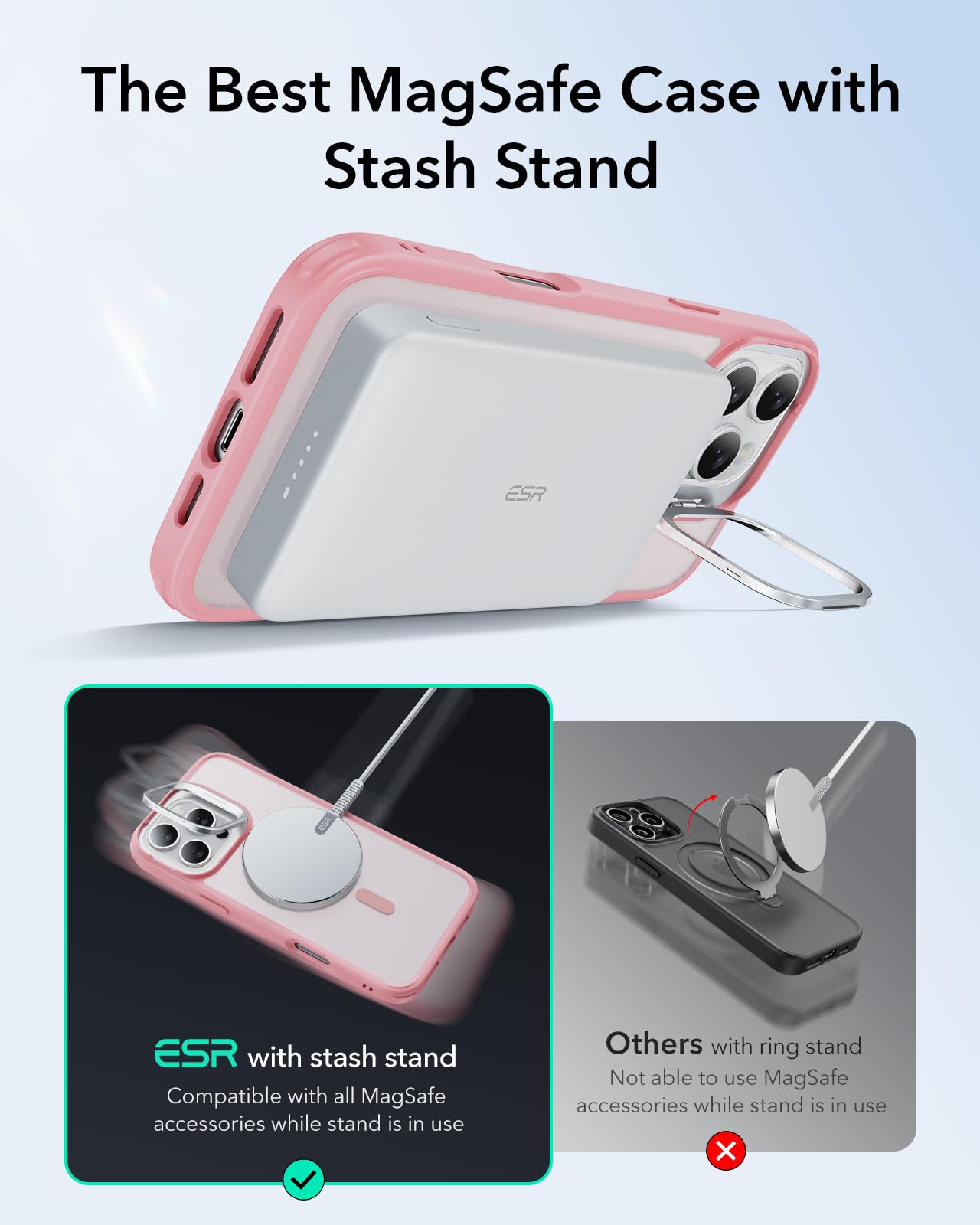 Military-Grade Clear Case for iPhone 16 Pro Max