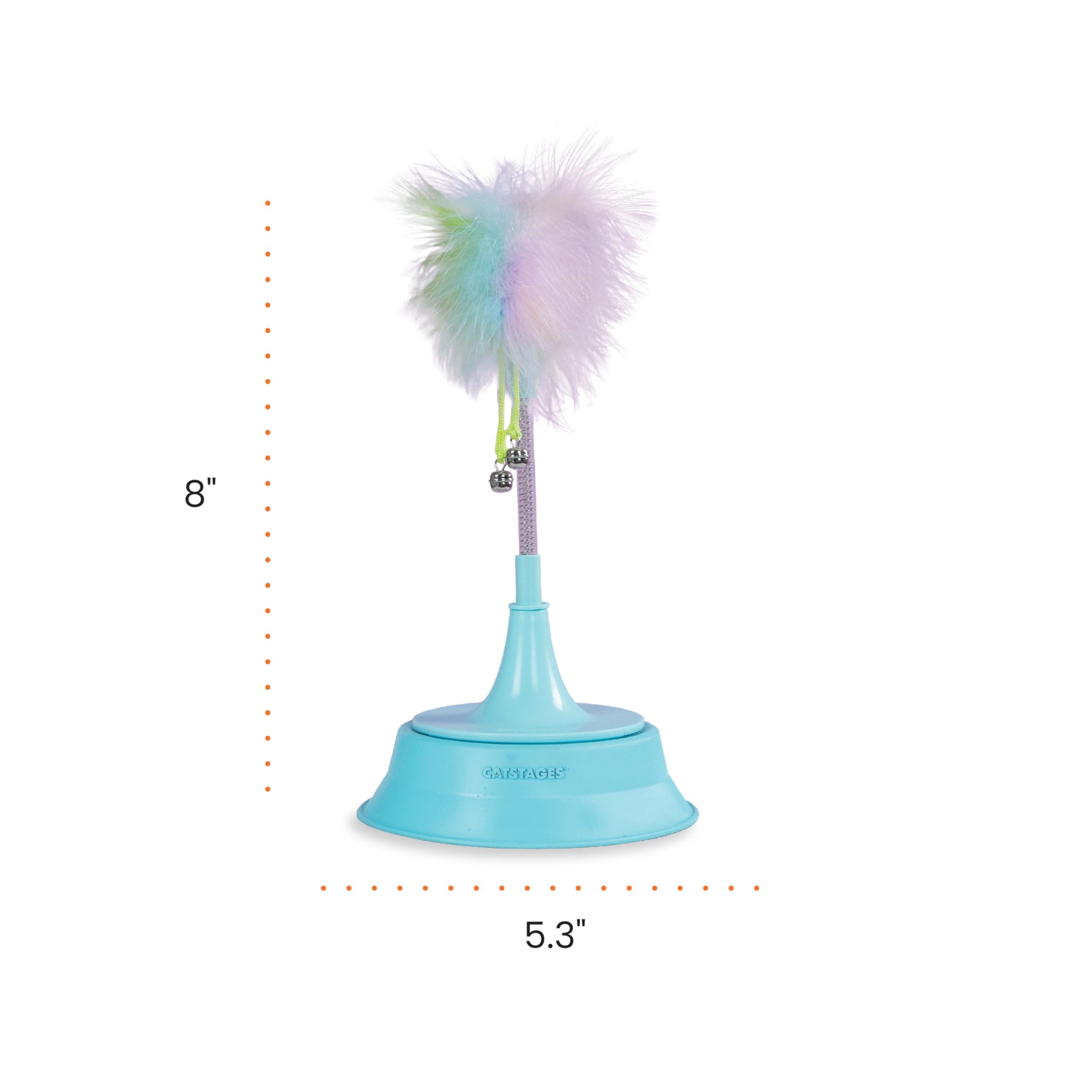 Interactive Flutter Dome Cat Toy for Indoor Play