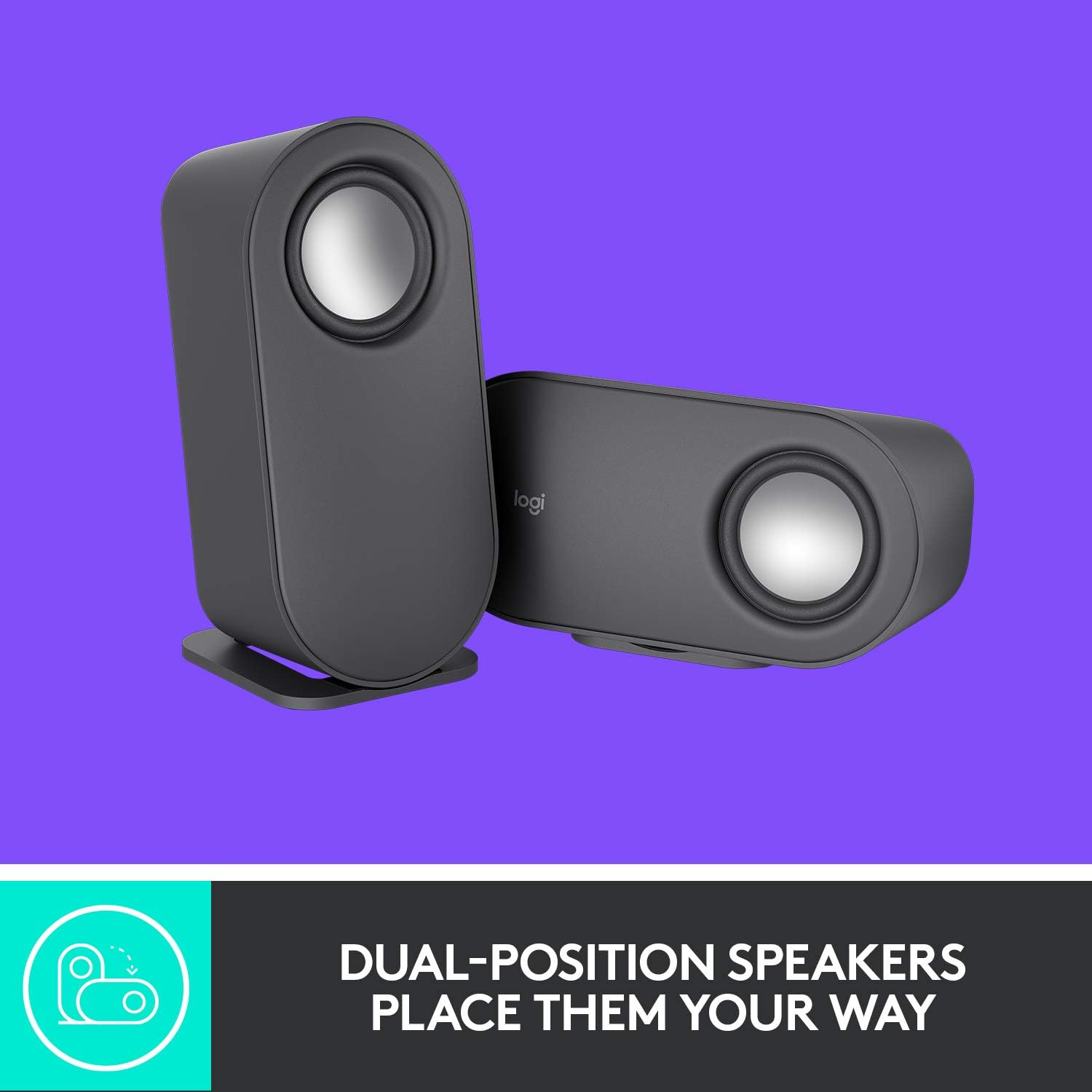 Logitech Z407 Bluetooth Speakers with Immersive Sound