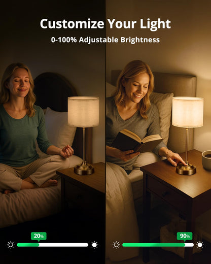 Bojim Cordless Rechargeable Lamp 17Inch USB Port 6000mAh