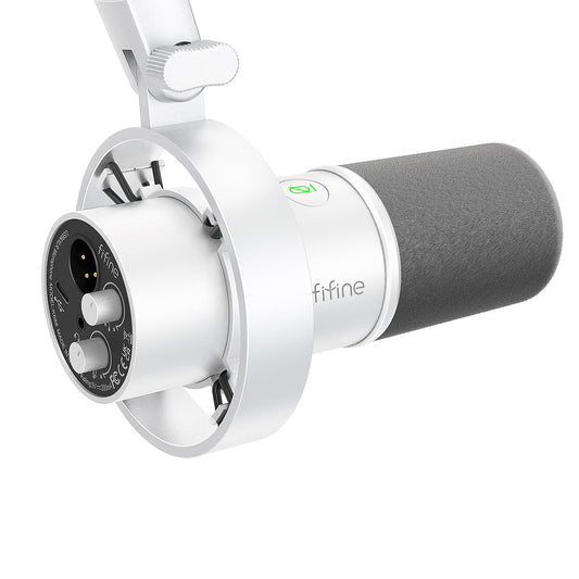 FIFINE Dynamic Microphone XLR USB Podcast Studio Mic