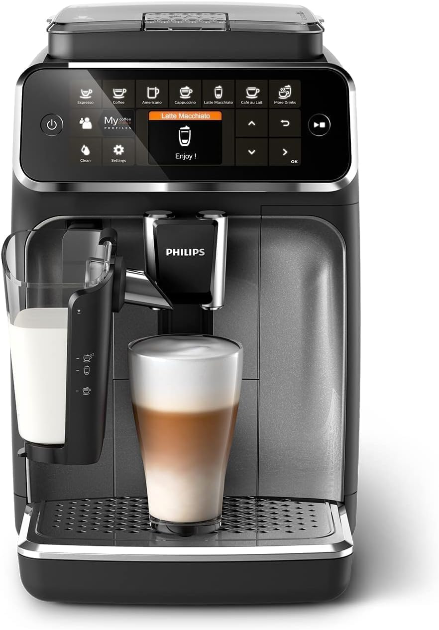 Philips 4400 Fully Automatic Espresso Machine with LatteGo