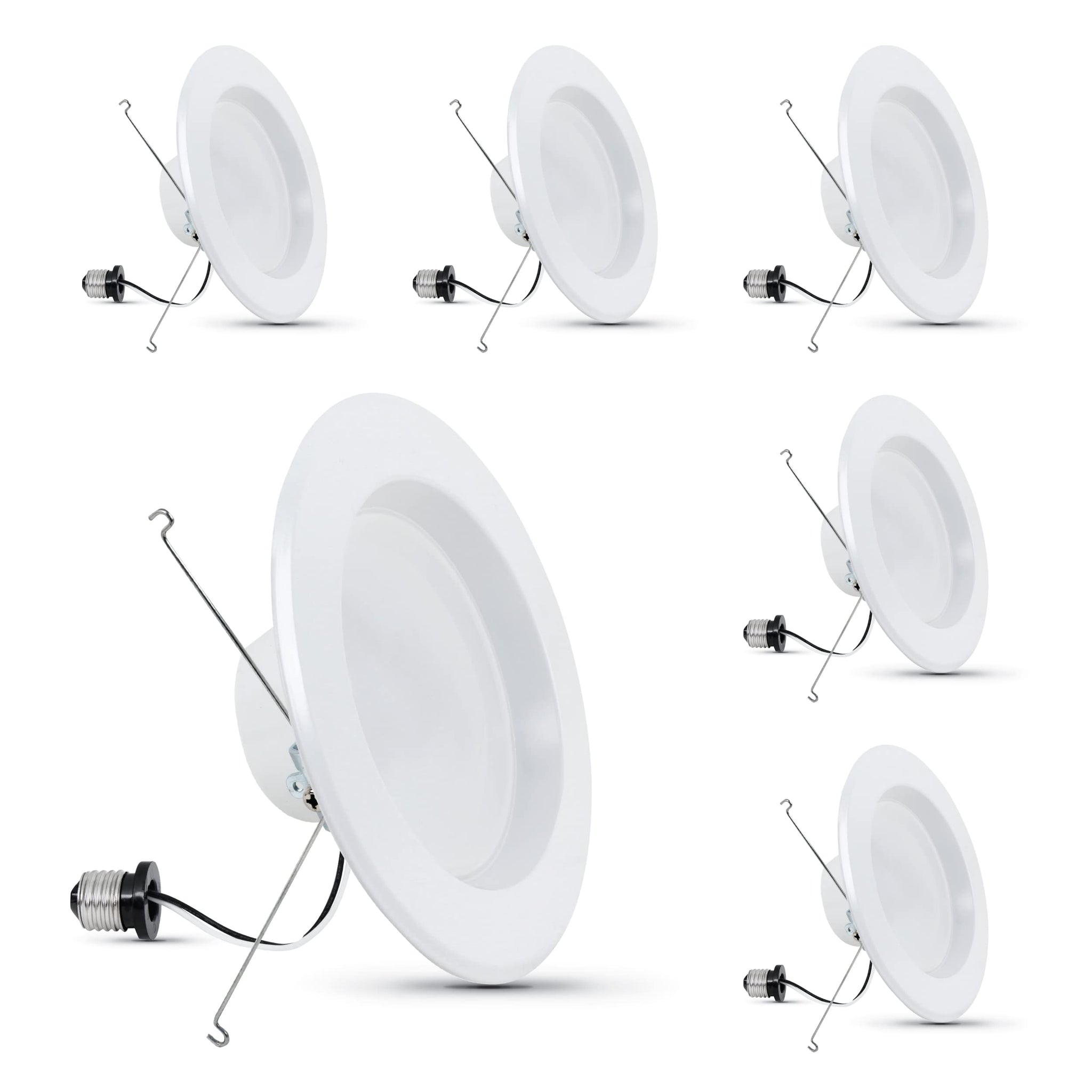 Energy Efficient LED Downlight Retrofit Kit with Adjustable Trim