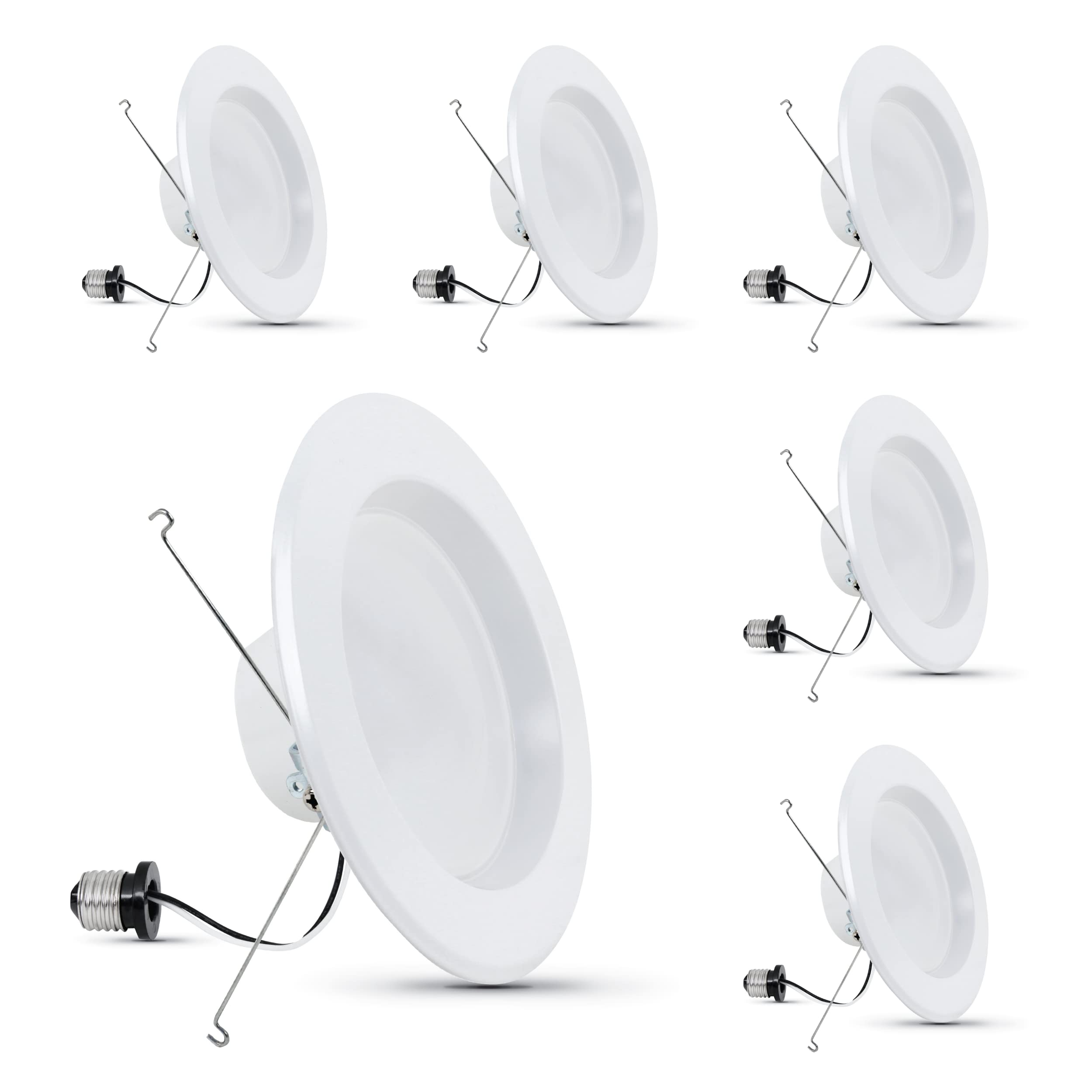 Energy Efficient LED Downlight Retrofit Kit with Adjustable Trim