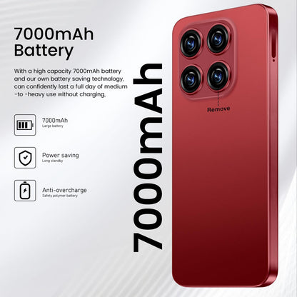 MMY 16PROMA X Unlocked Phone 6.99in HD Android 14 7000mAh 5G 16GB 512GB Deep Blue