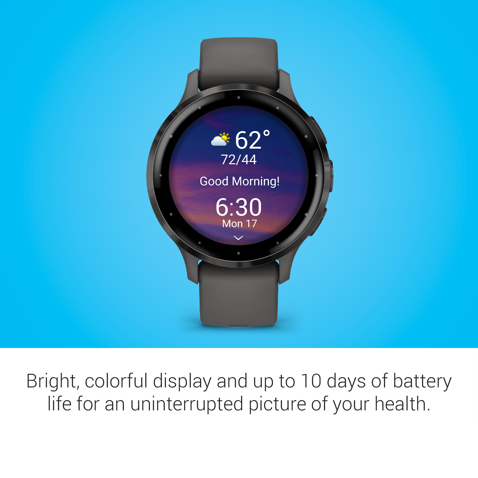 Garmin Venu 3S Smartwatch AMOLED Display Long Battery Life