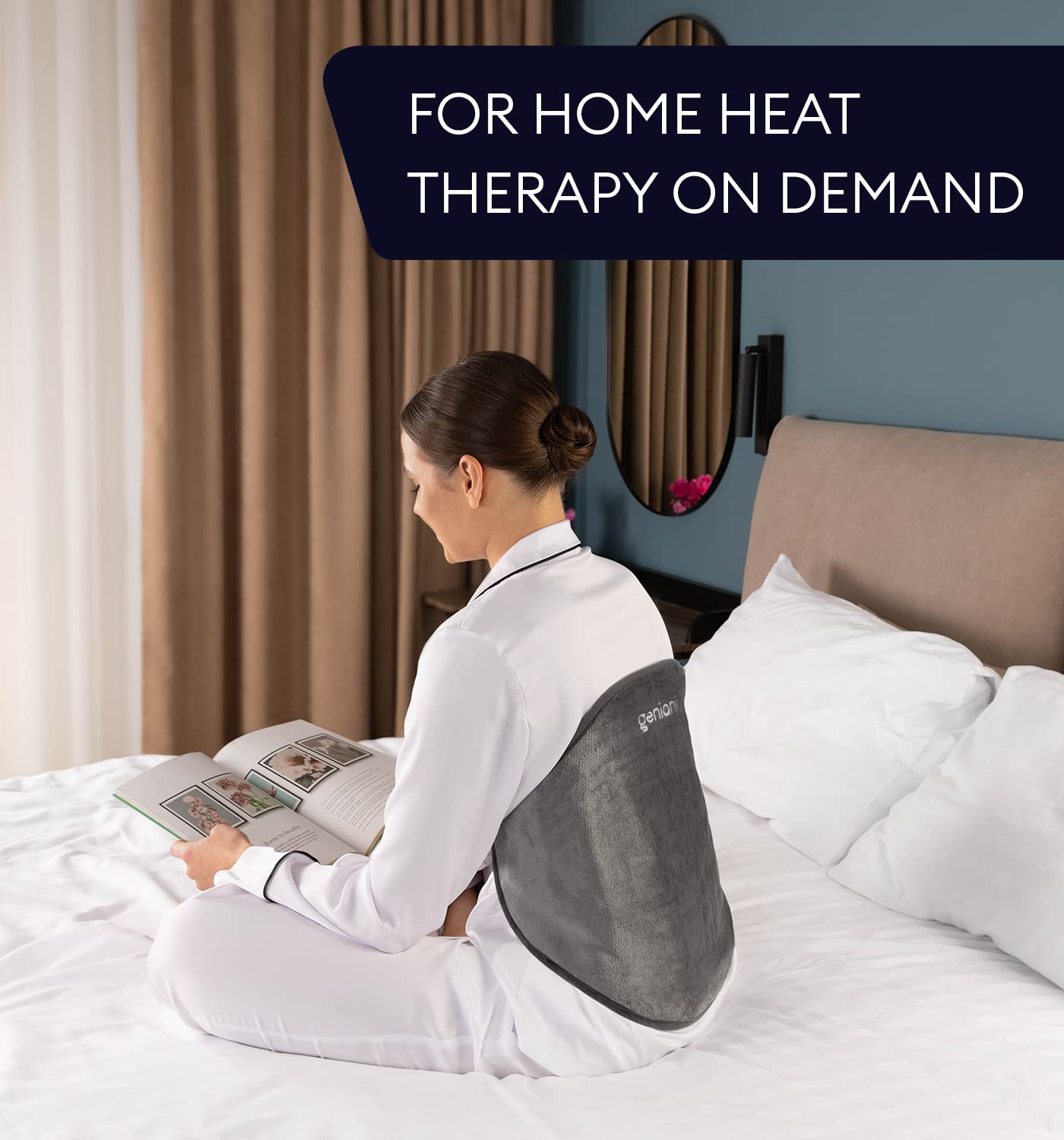 Geniani Large Electric Heating Pad for Pain Relief