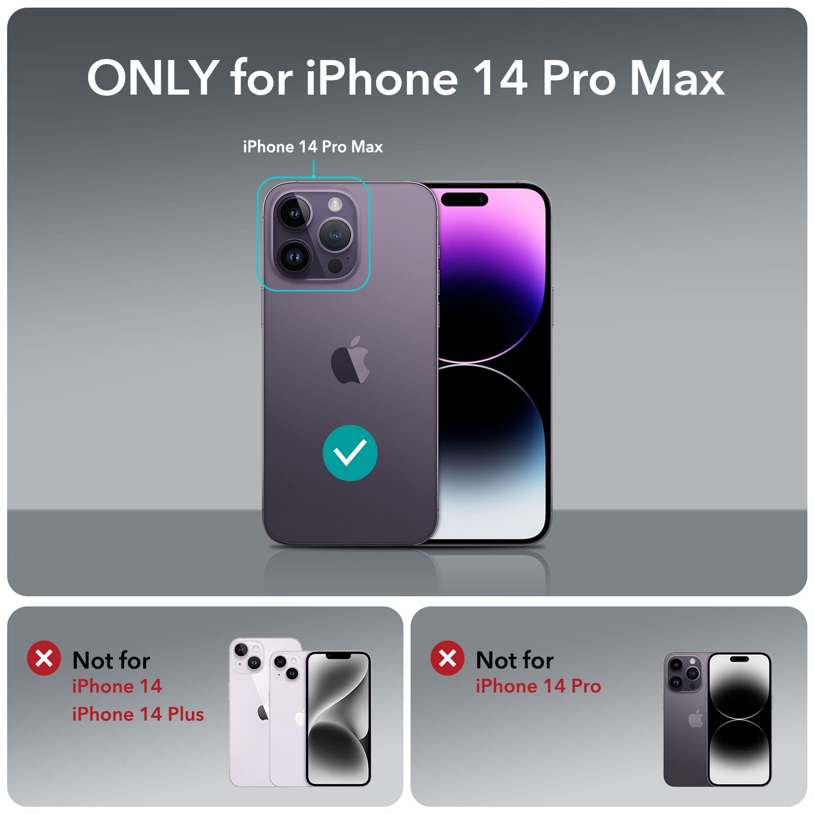 Military-Grade Clear Case for iPhone 14 and 13