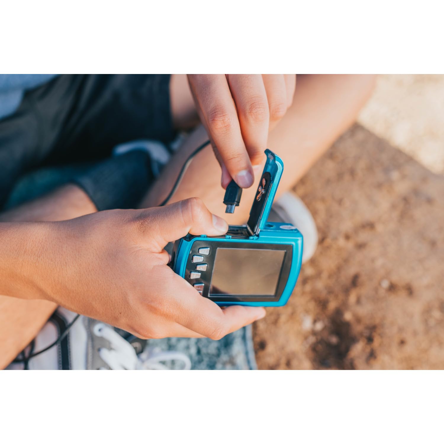 Waterproof 16MP Instant Action Camera for Kids