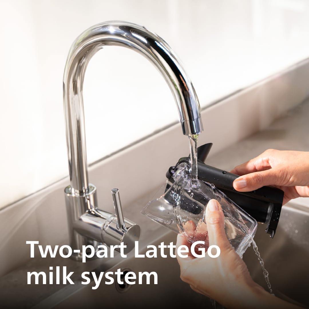 Philips 4400 Fully Automatic Espresso Machine with LatteGo