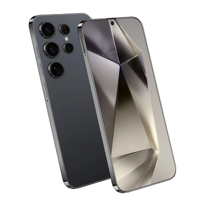 Unlocked S24 Ultra Android Phone 5G 6800mAh Dual SIM 108MP Camera Titanium Black