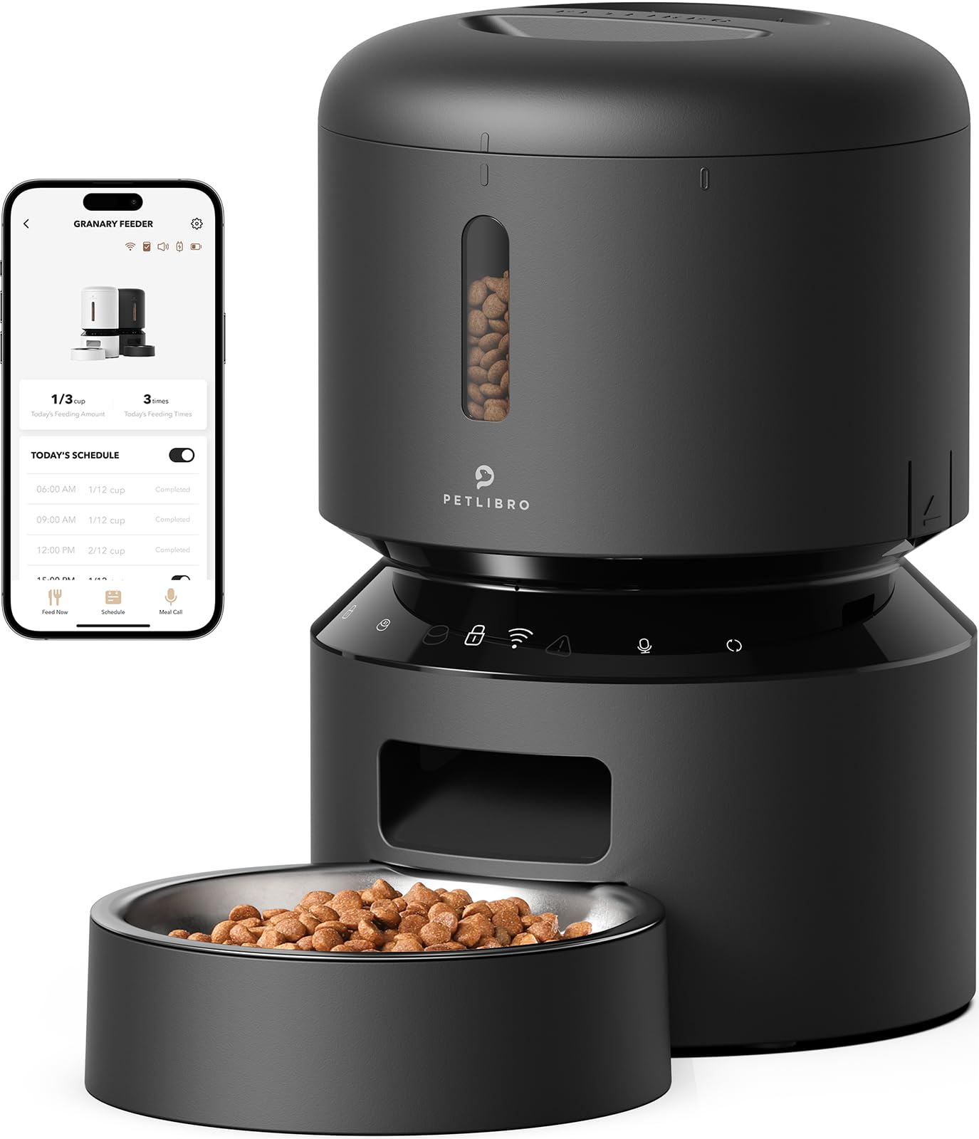 Automatic Cat Feeder with Freshness Preservation and Timed Meals