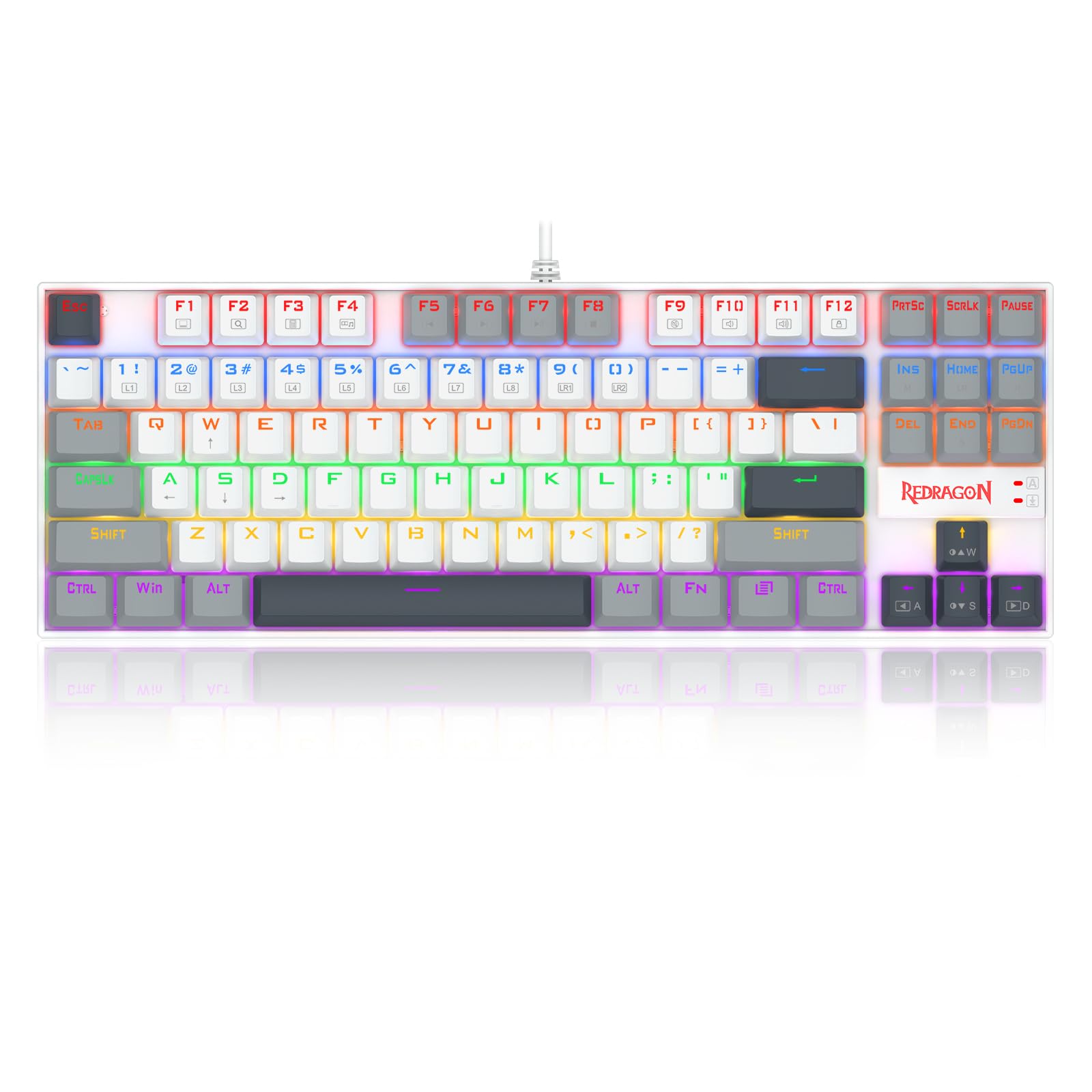 Redragon K552 Mechanical Gaming Keyboard with Red Switches