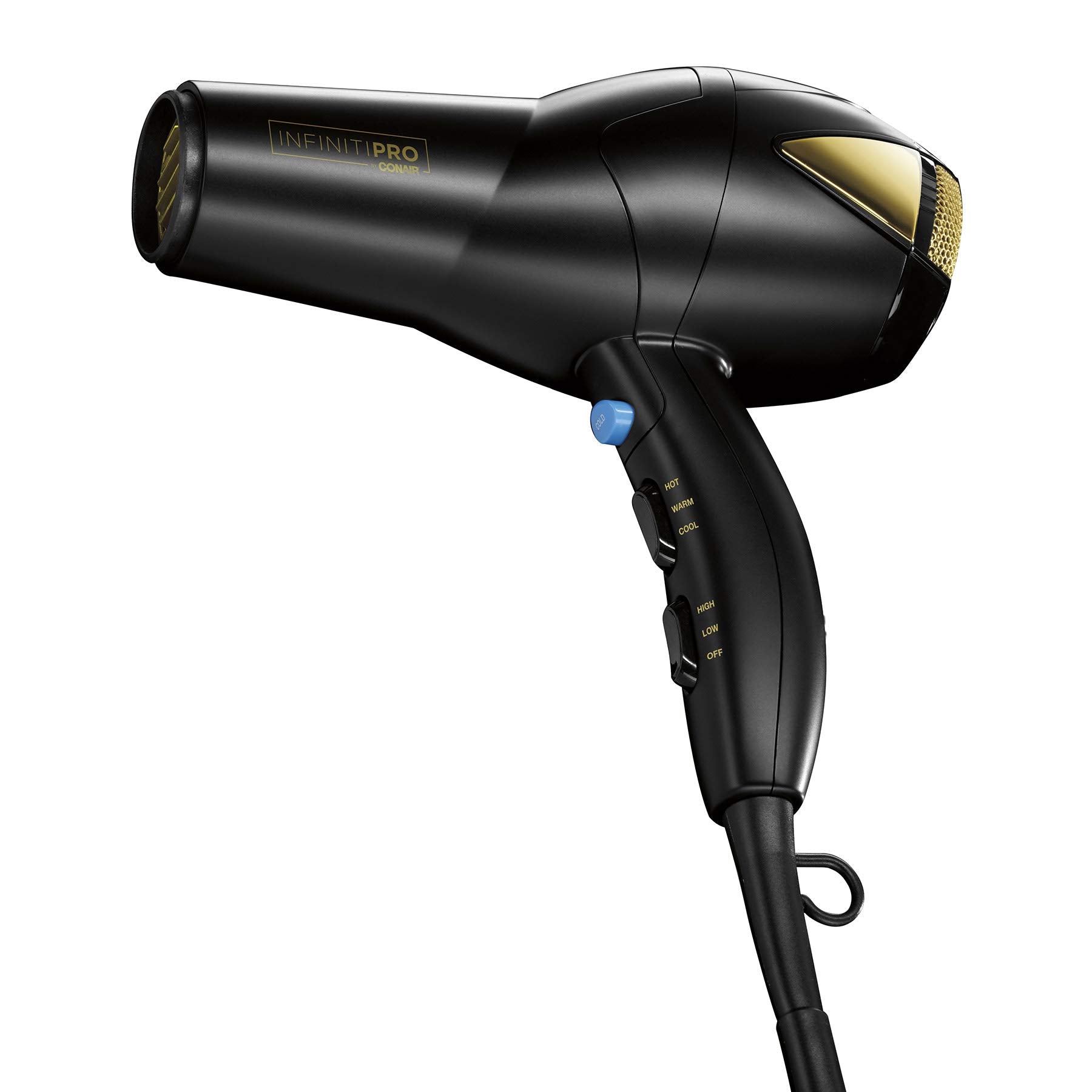 InfinitiPRO Hair Dryer with Diffuser for Frizz Free Curls