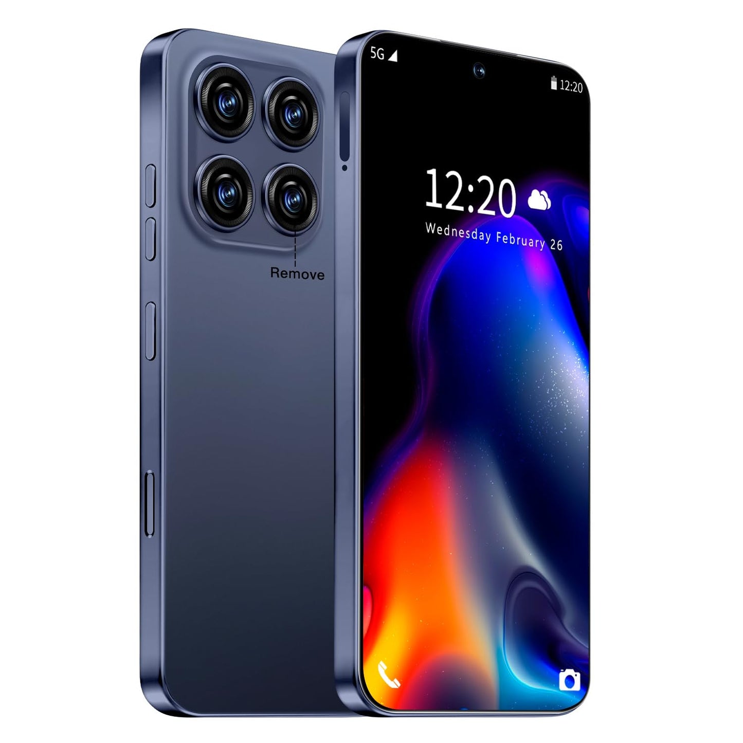 MMY 16PROMA X Unlocked Phone 6.99in HD Android 14 7000mAh 5G 16GB 512GB Deep Blue